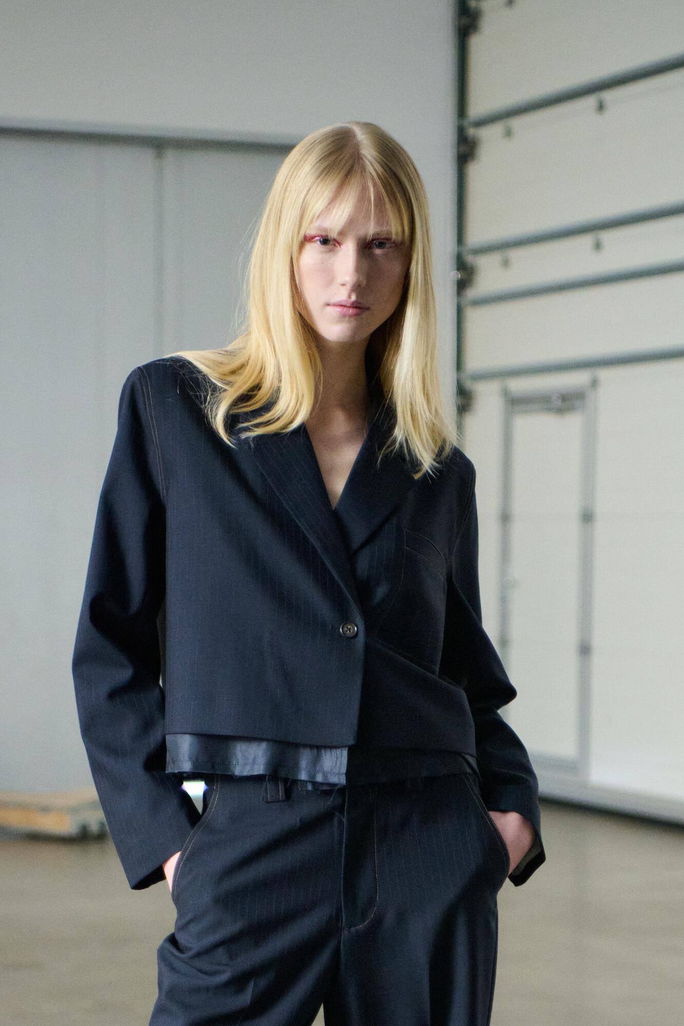 Midnight Pin Carin blazer – Dark Navy
